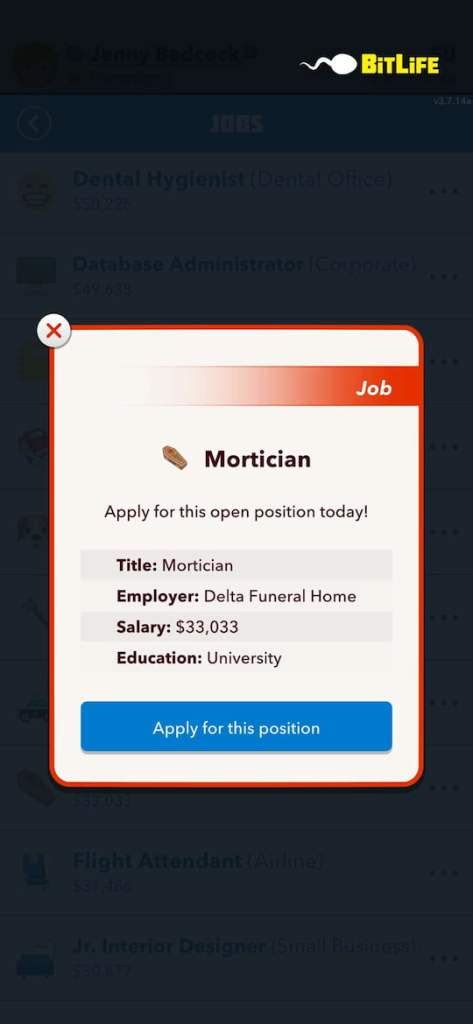 bitlife mortician|Bitlife Jobs Guide : r/bitlife